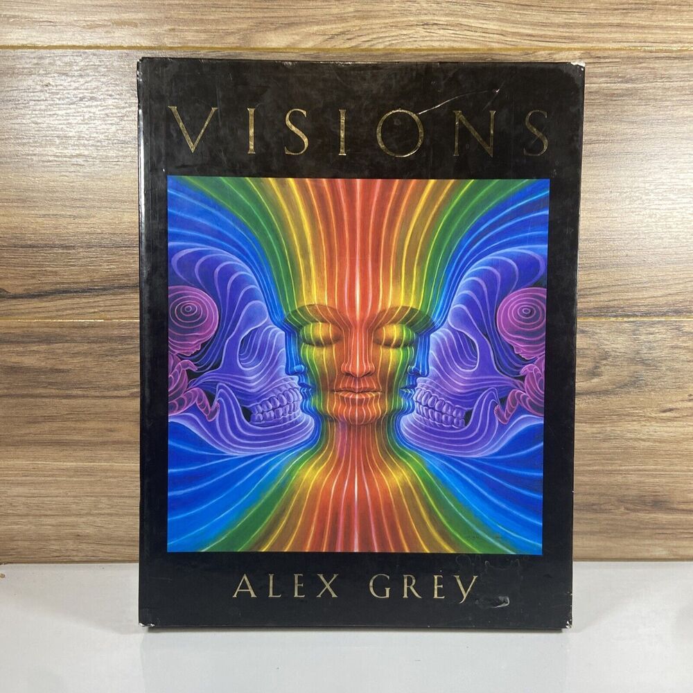 Alex Grey Visions 2 Book Box Set 1990 Limited Edition Art Prints